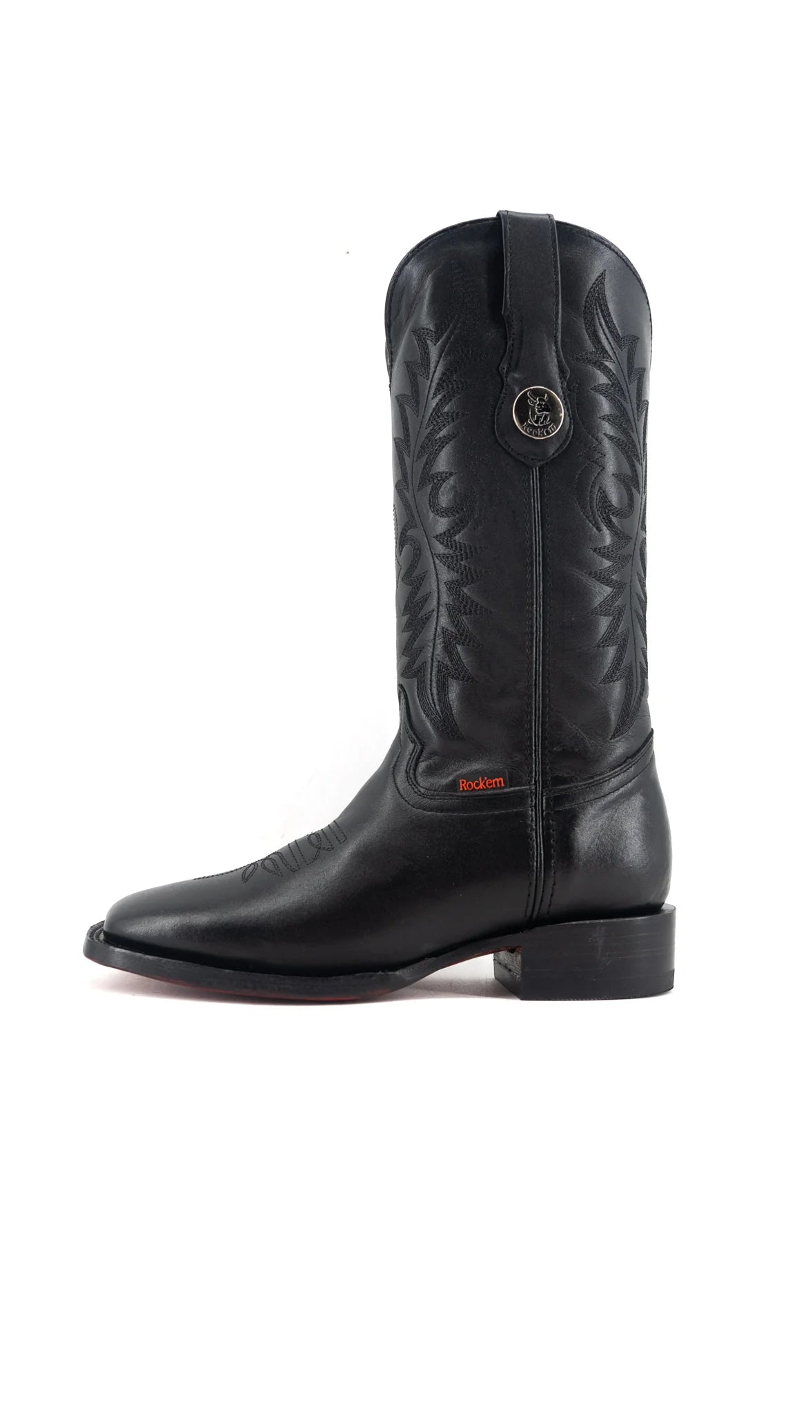 Ruby Red Bottom | Square Toe