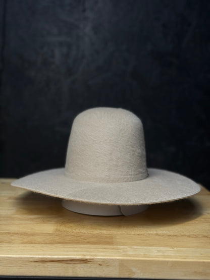 10x ’Silverbelly’ Open Crown Grizzly Felt Hat