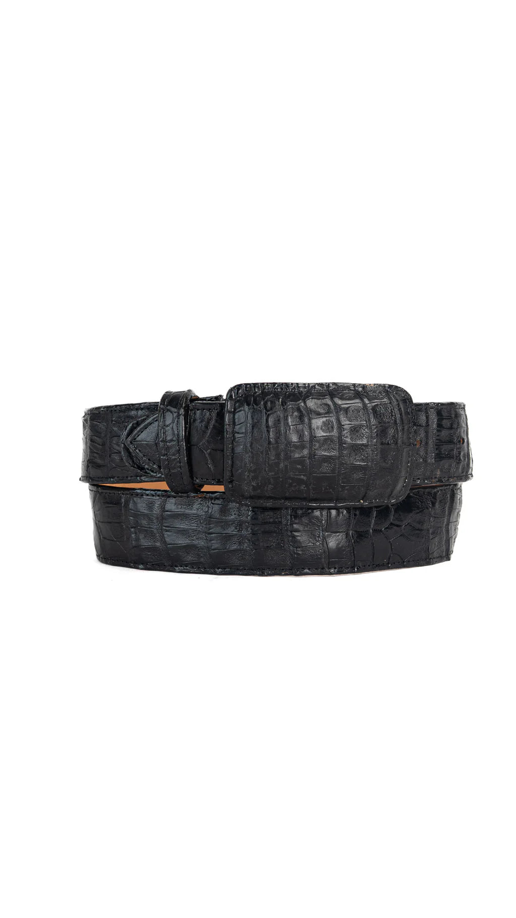 Exotic Caiman Belt