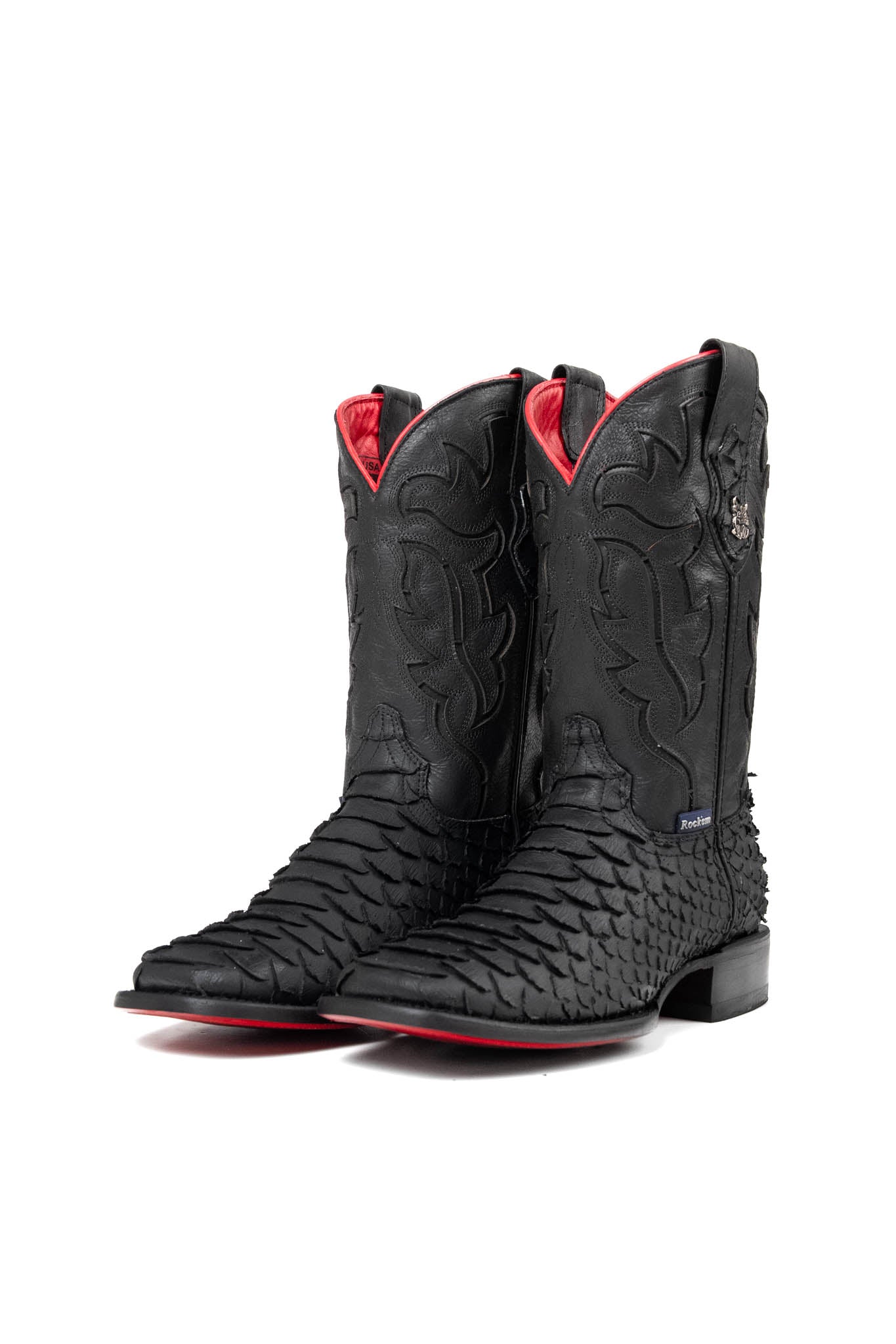 Viper Red Bottom | Python Print Boot