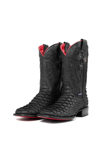 Viper Red Bottom | Python Print Boot