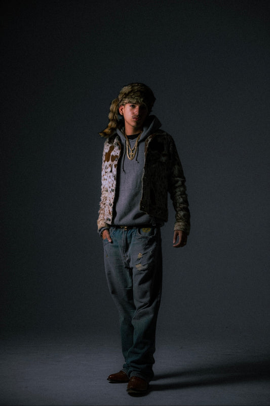 Third Coast Jacket | Brown and White