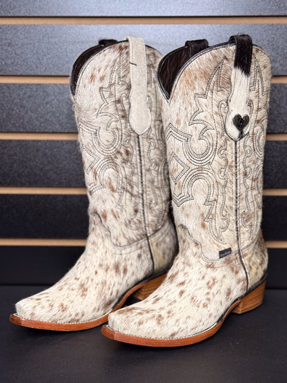 Women's Snip Toe Cowhide Boot- Sz. 5