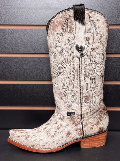 Women's Snip Toe Cowhide Boot- Sz. 5