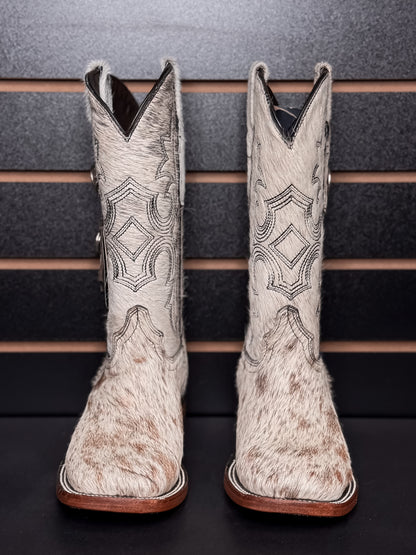 Women's Square Toe Cowhide Boot- Sz. 5