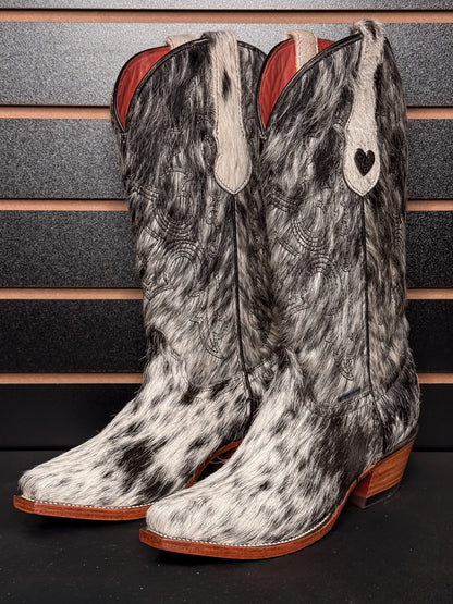 Women's Snip Toe Cowhide Boot- Sz. 6