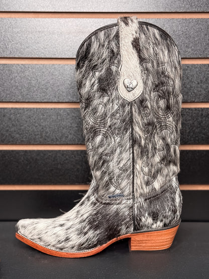 Women's Snip Toe Cowhide Boot- Sz. 6