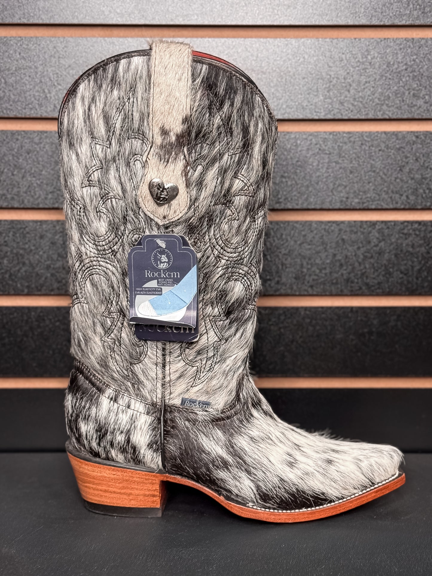 Women's Snip Toe Cowhide Boot- Sz. 6