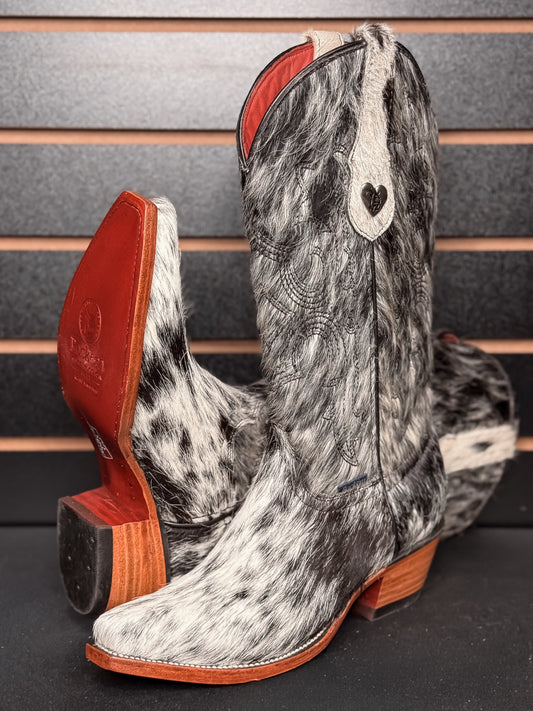 Women's Snip Toe Cowhide Boot- Sz. 6