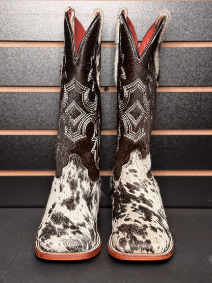 Women's Square Toe Cowhide Boot- Sz. 6
