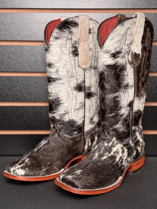 Women's Square Toe Cowhide Boot- Sz. 7