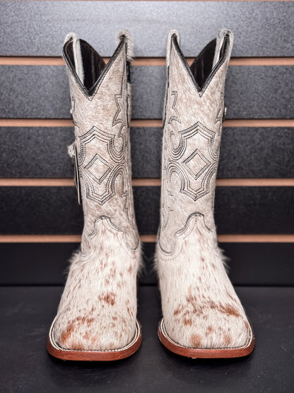 Women's Square Toe Cowhide Boot- Sz. 7