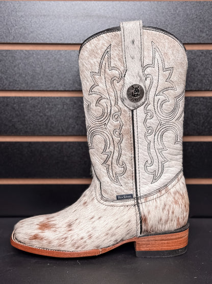 Women's Square Toe Cowhide Boot- Sz. 7