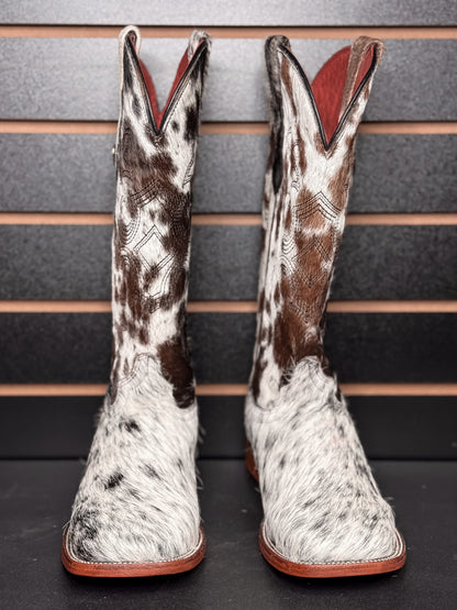 Women's Square Toe Cowhide Boot- Sz. 8