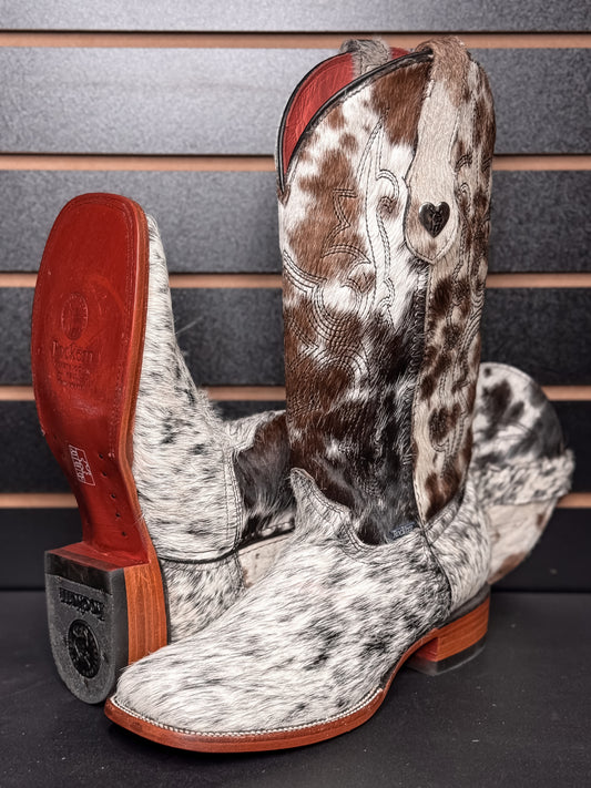 Women's Square Toe Cowhide Boot- Sz. 8