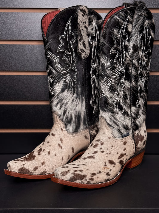 Women's Snip Toe Cowhide Boot- Sz. 9