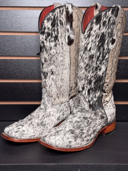 Women's Square Toe Cowhide Boot- Sz. 9