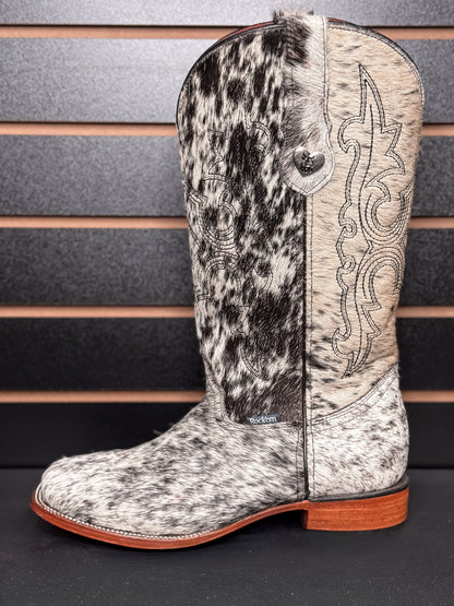 Women's Square Toe Cowhide Boot- Sz. 9