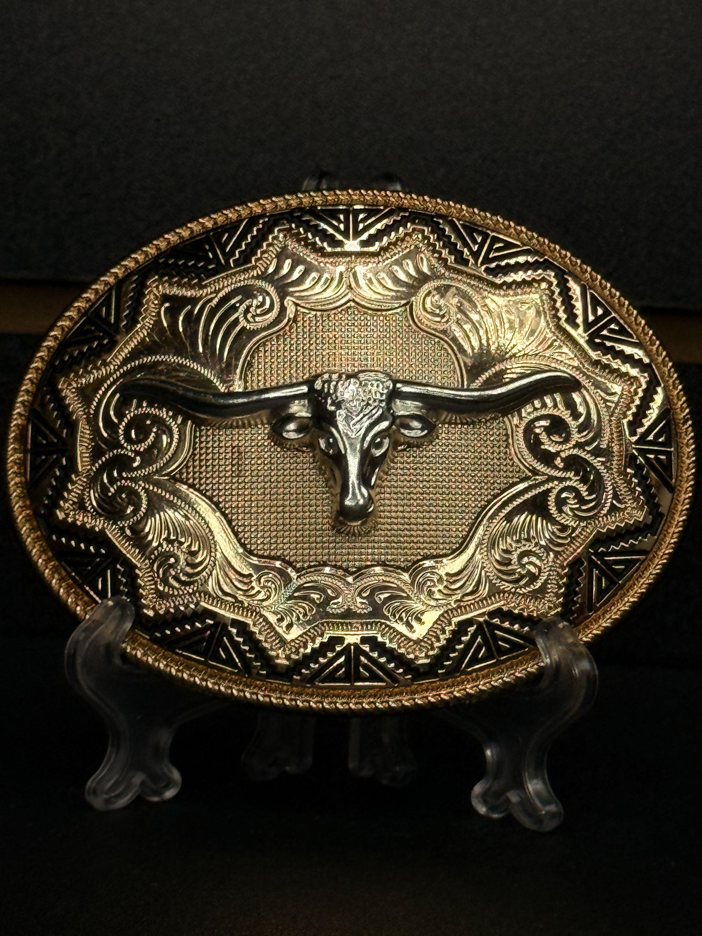 Longhorn Belt Buckle