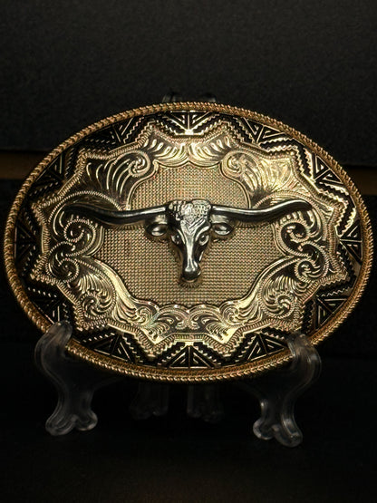 Longhorn Belt Buckle