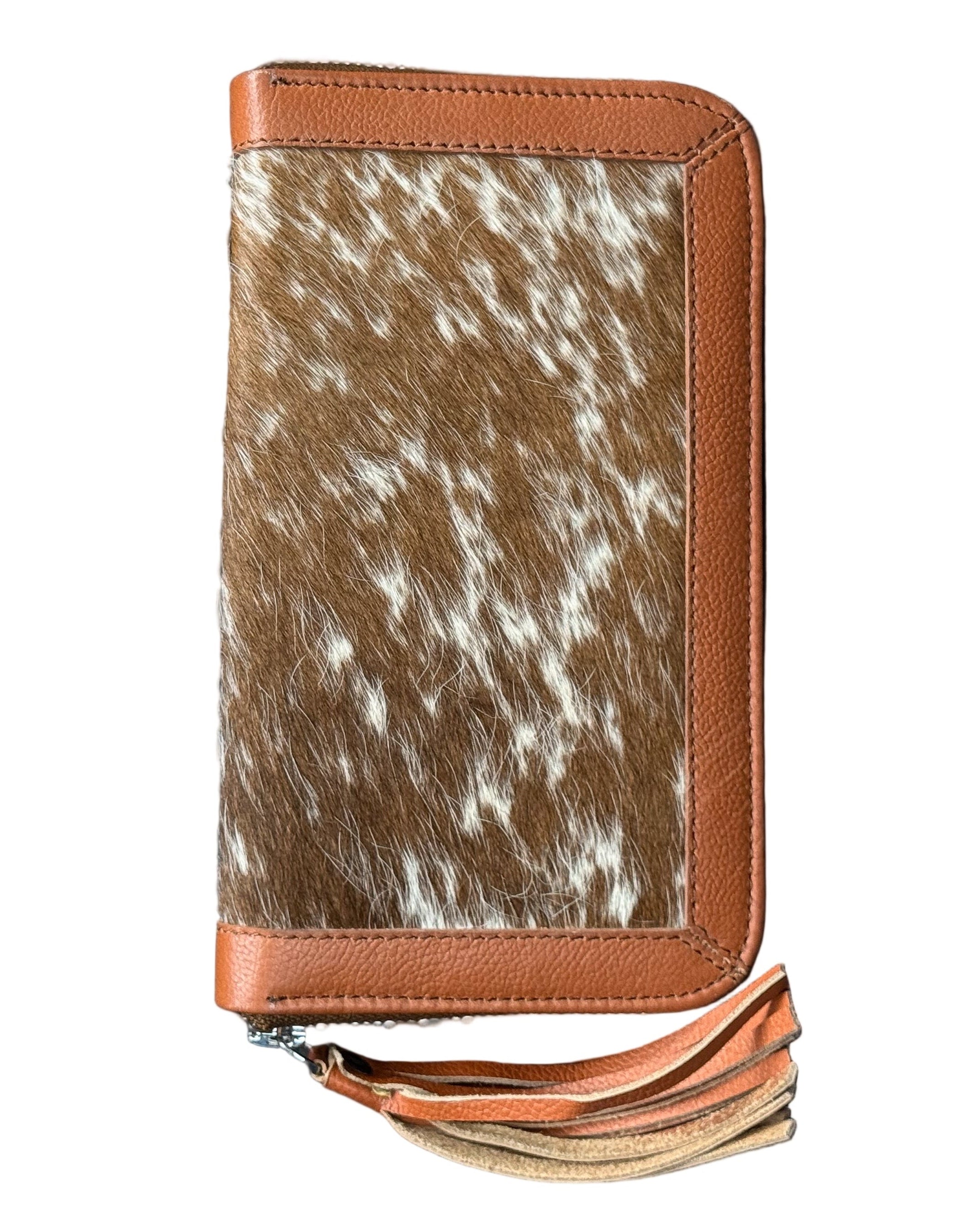 Cowhide Clutch | Red Angus
