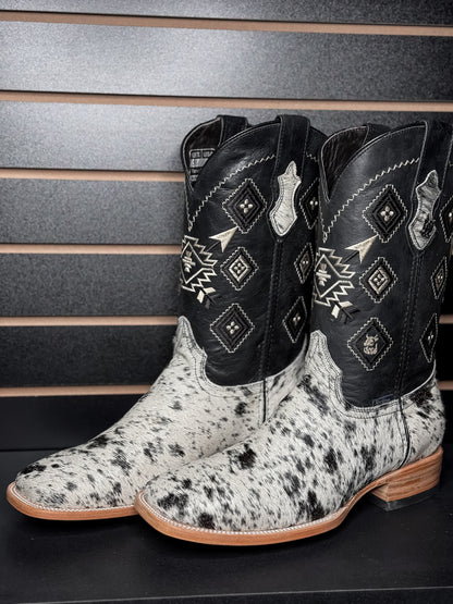 Men's Square Toe Cowhide Boot- Sz. 11