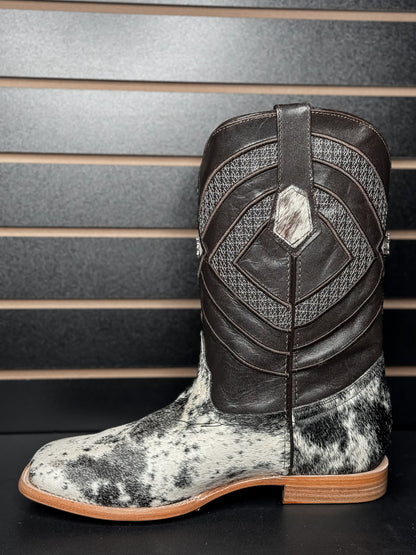 Men's Square Toe Cowhide Boot- Sz. 11