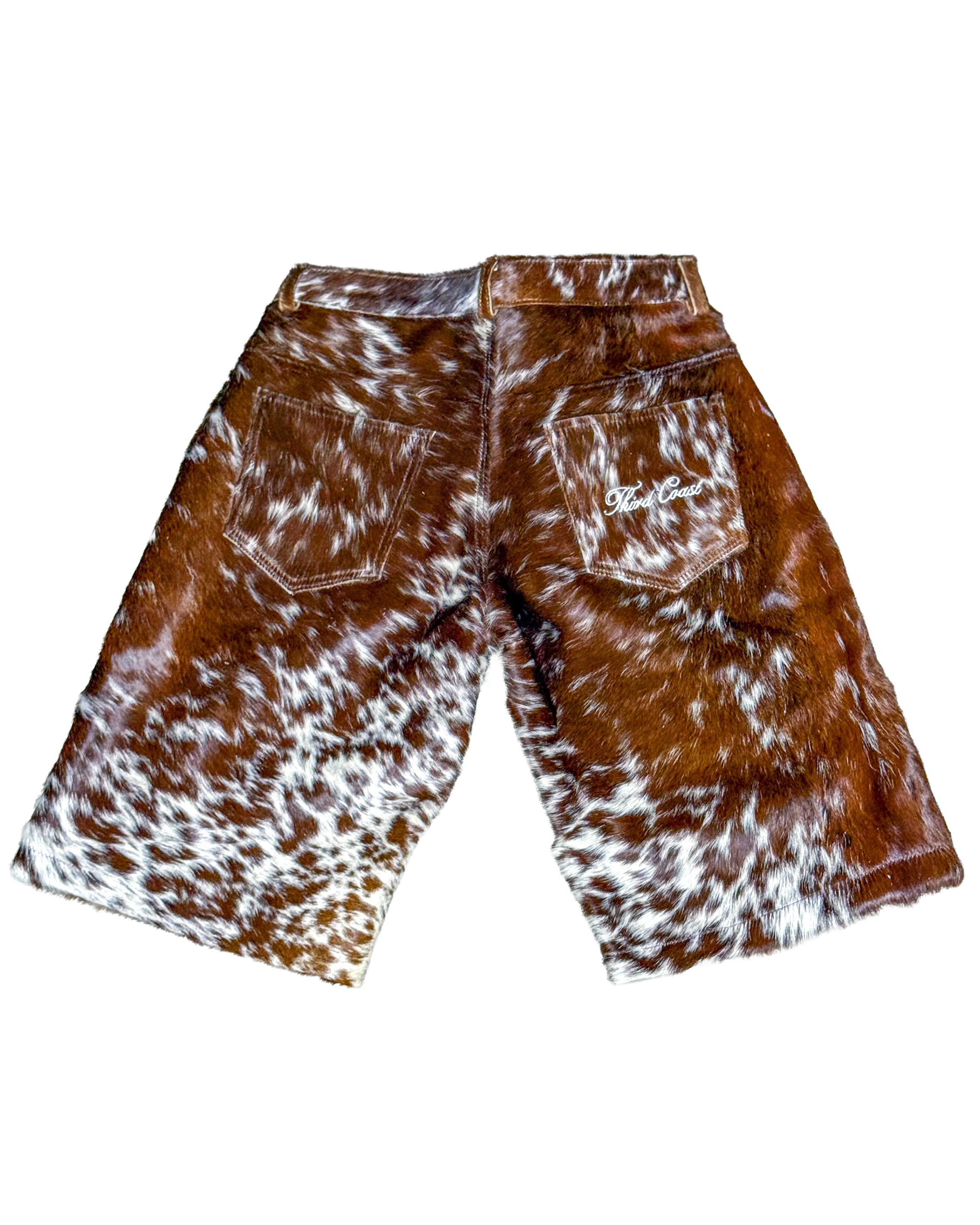 Cowhide Shorts | Red Angus