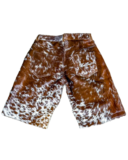 Cowhide Shorts | Red Angus