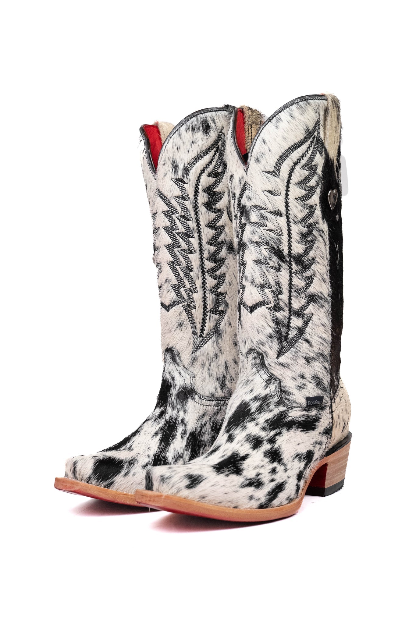 Cowhide Red Bottom | Snip Toe