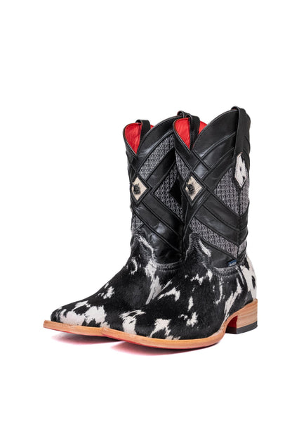 Cowhide Red Bottom | Men's Square Toe