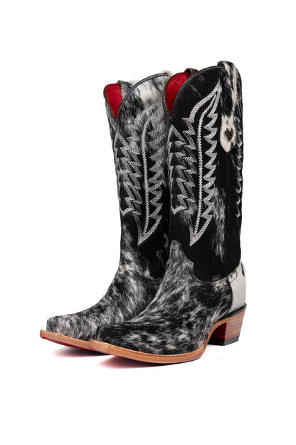 Cowhide Red Bottom | Snip Toe