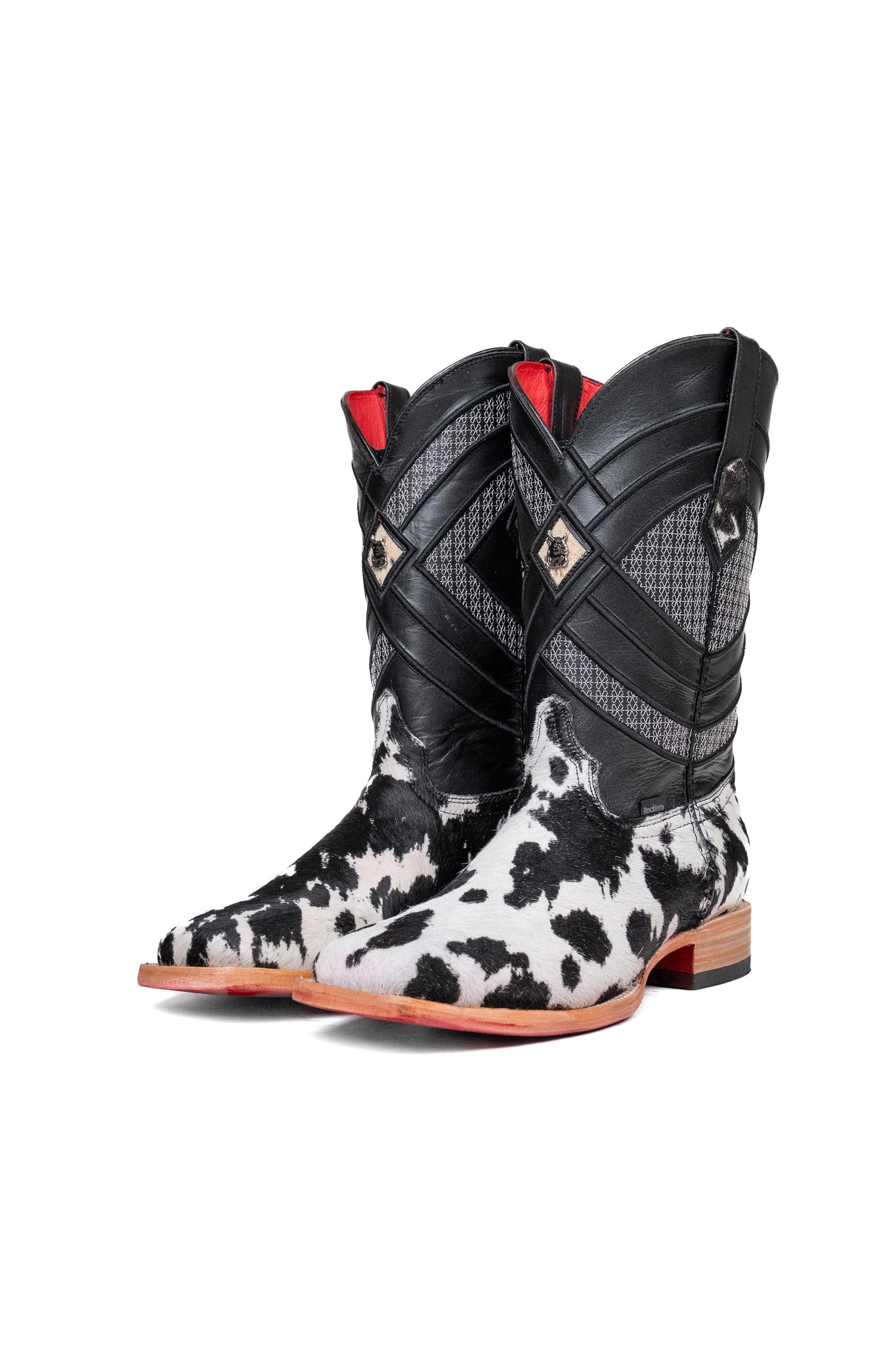 Cowhide Red Bottom | Men's Square Toe