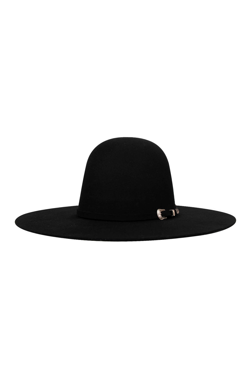 Black Open Crown | 4x Felt Hat