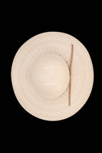 Diamonds In Ya Face | Open Crown Straw Hat