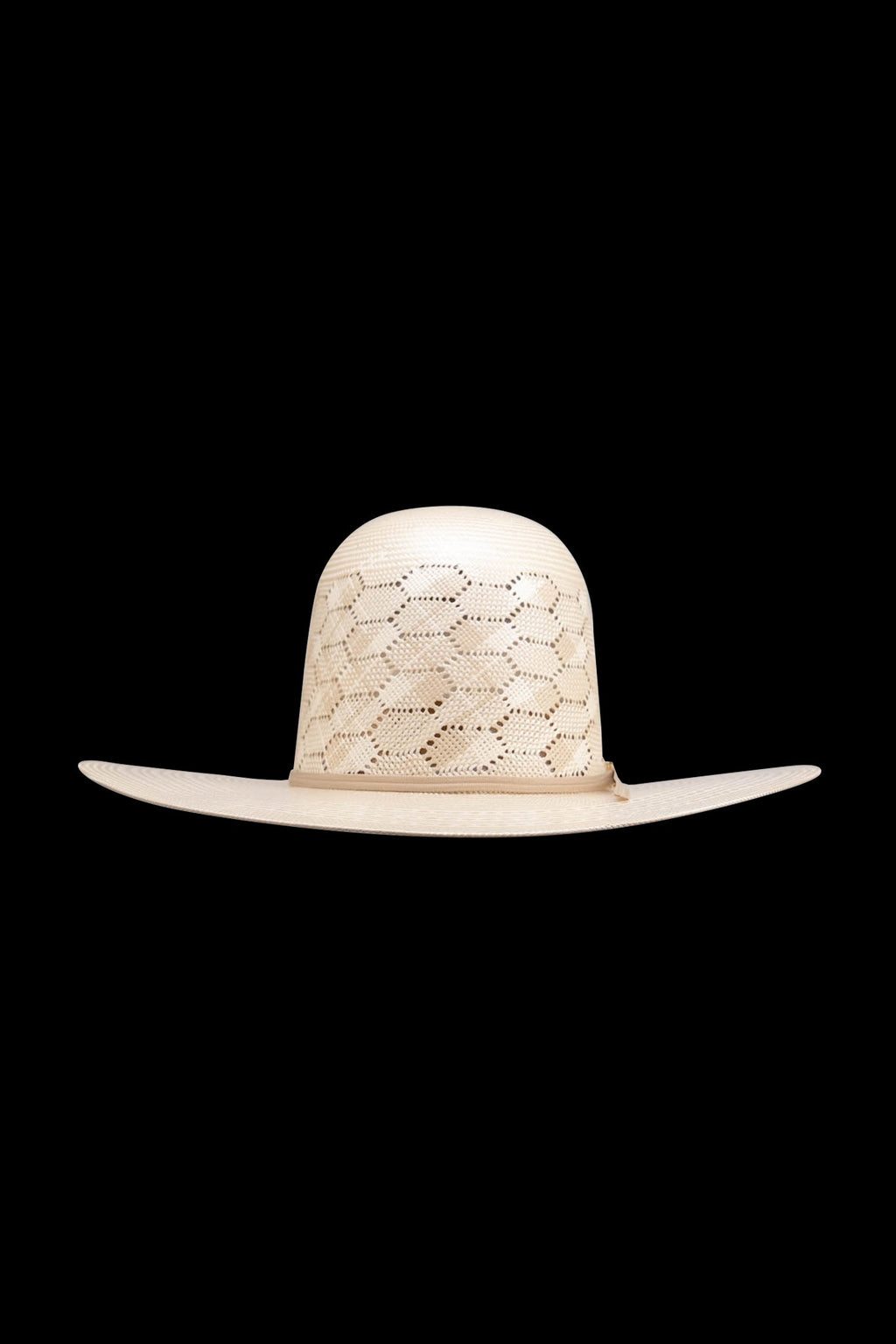Honeycomb | Open Crown Straw Hat