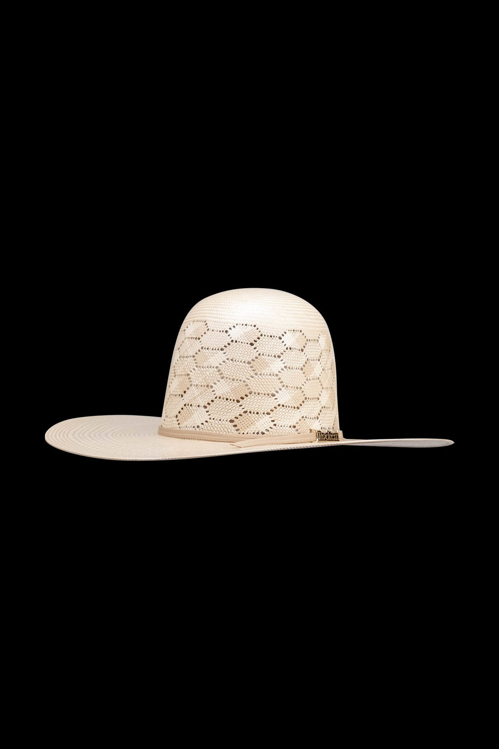 Honeycomb | Open Crown Straw Hat