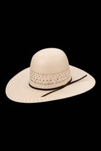 Barbed Wire | Open Crown Straw Hat
