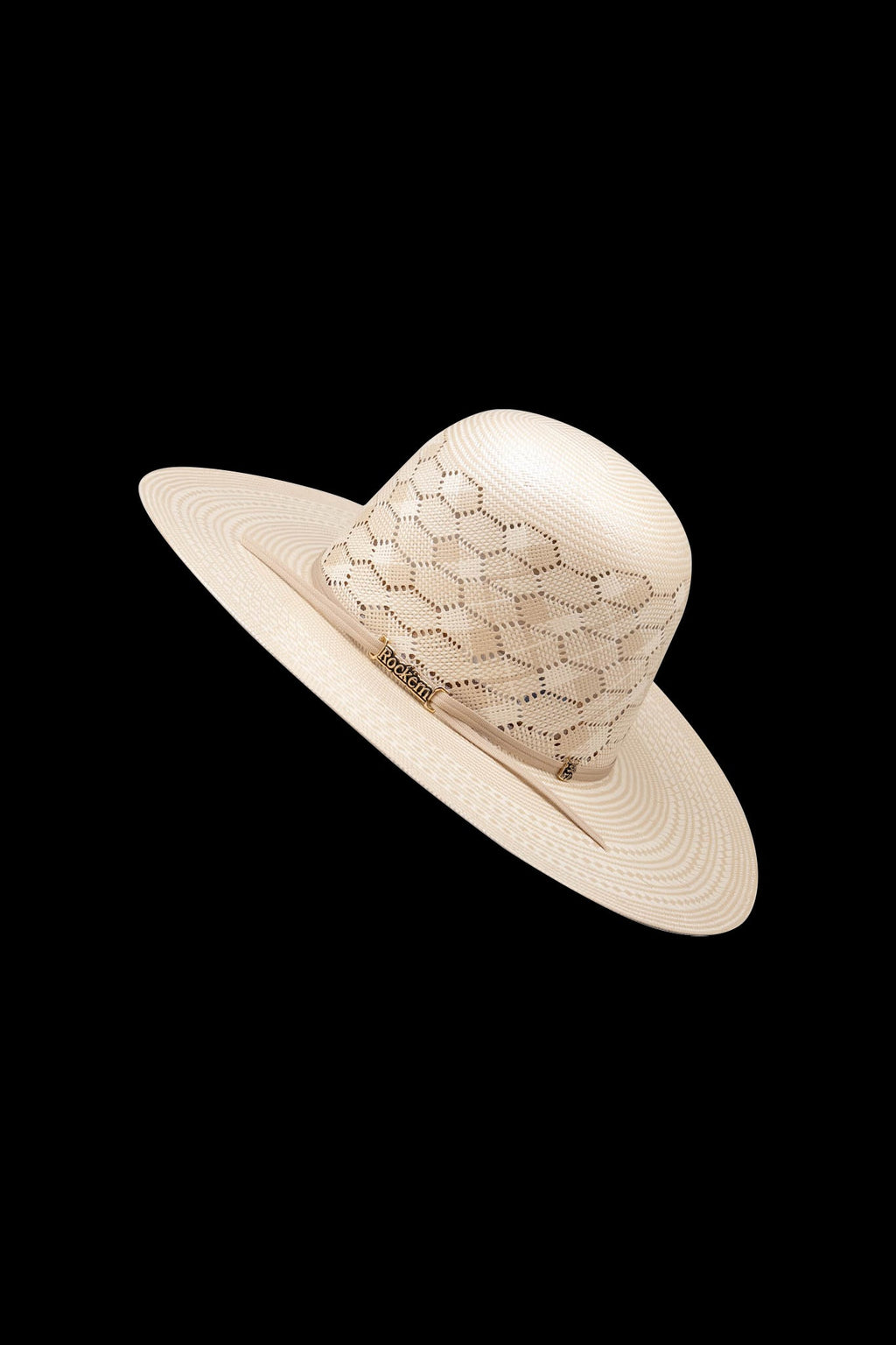 Honeycomb | Open Crown Straw Hat