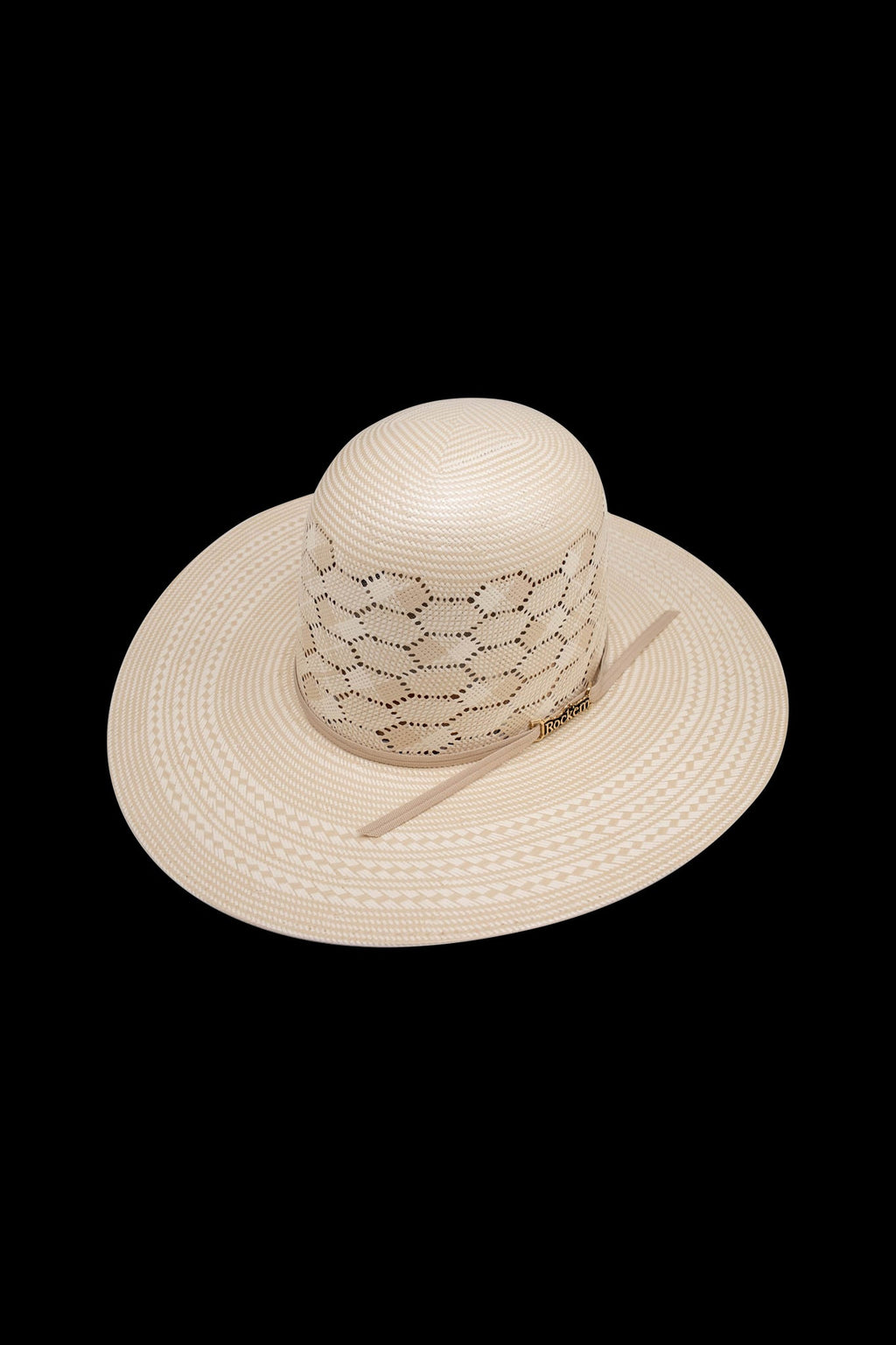 Honeycomb | Open Crown Straw Hat