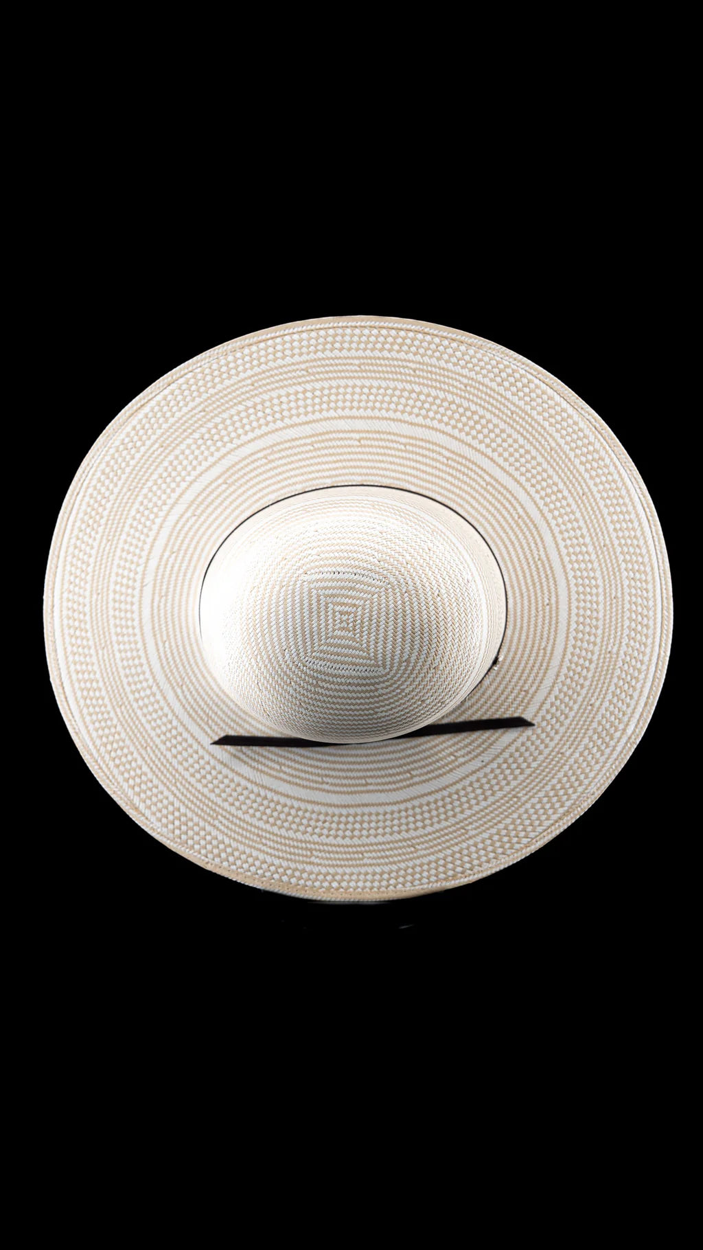 X | Open Crown Straw Hat
