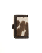 Unisex brown cowhide wallet handcrafted by Third Coast, back view